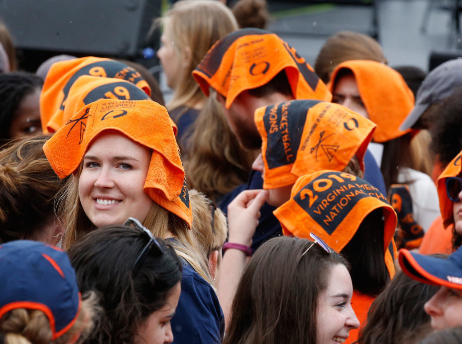UVA championship celebration